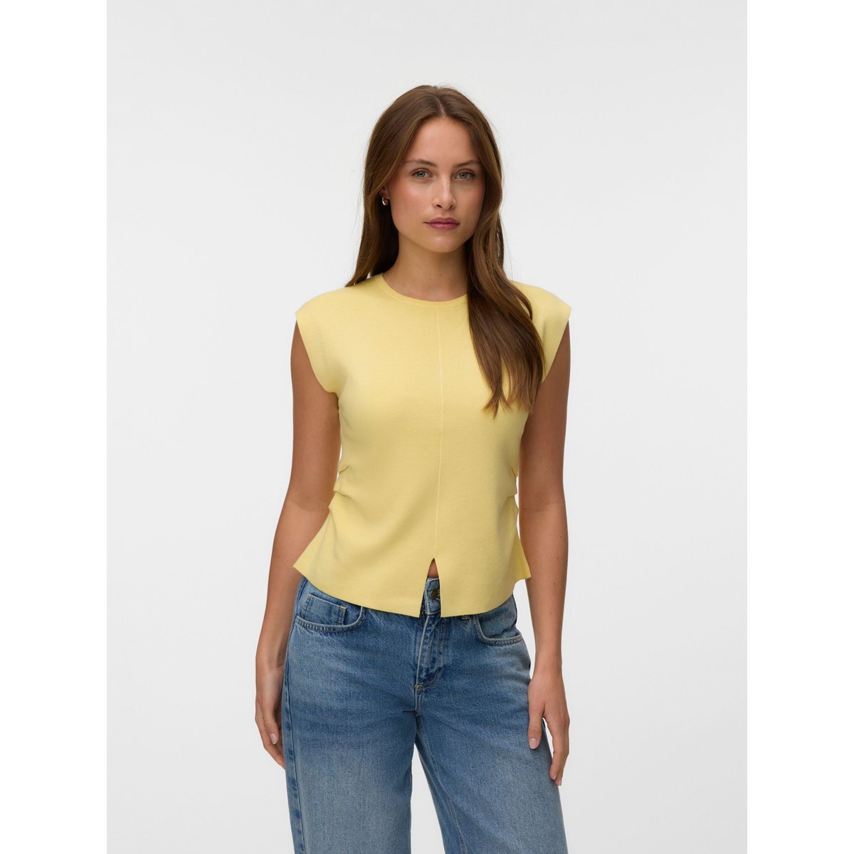 Top pale banana, VERO MODA