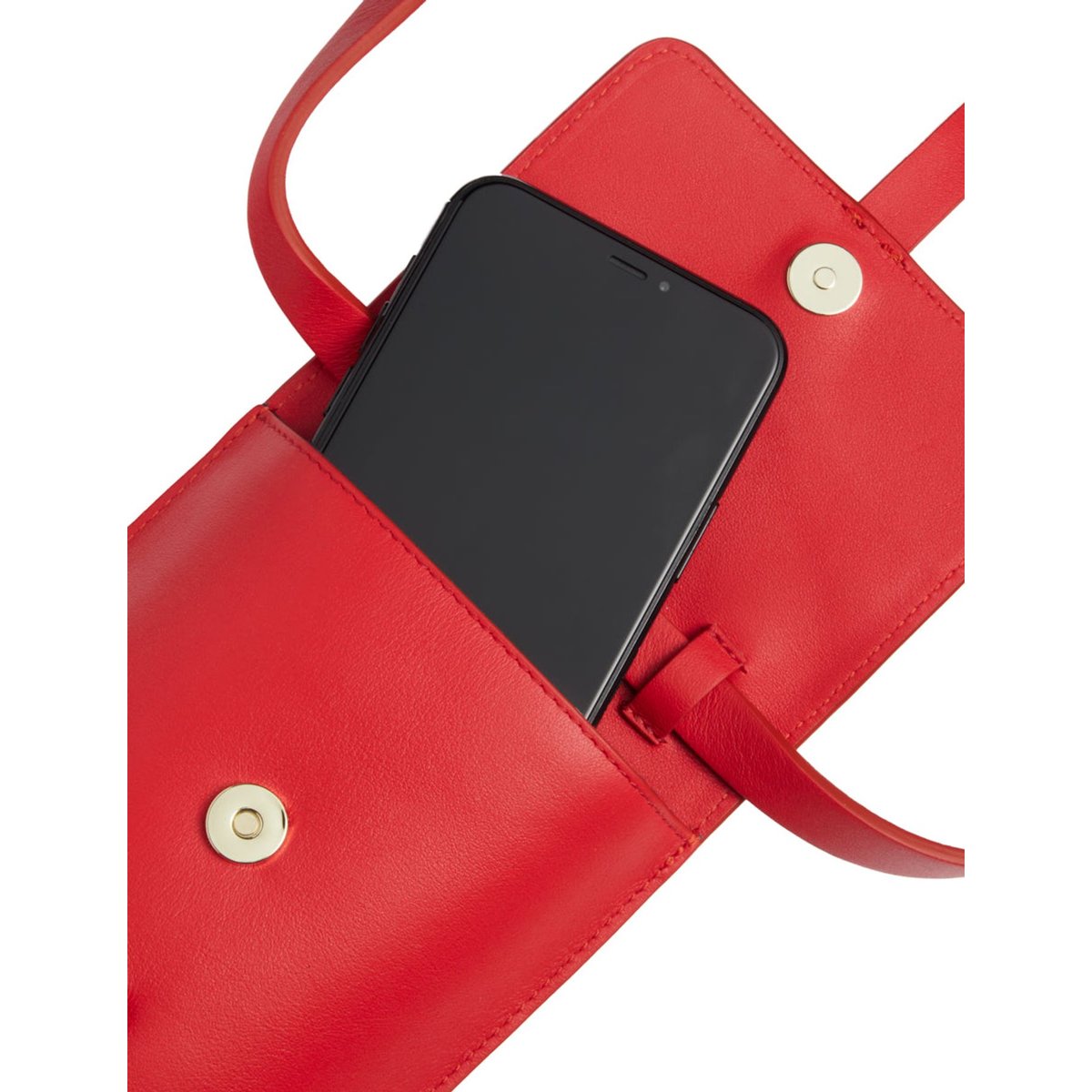 Pochette léonore rouge, INES DE LA FRESSANGE PARIS