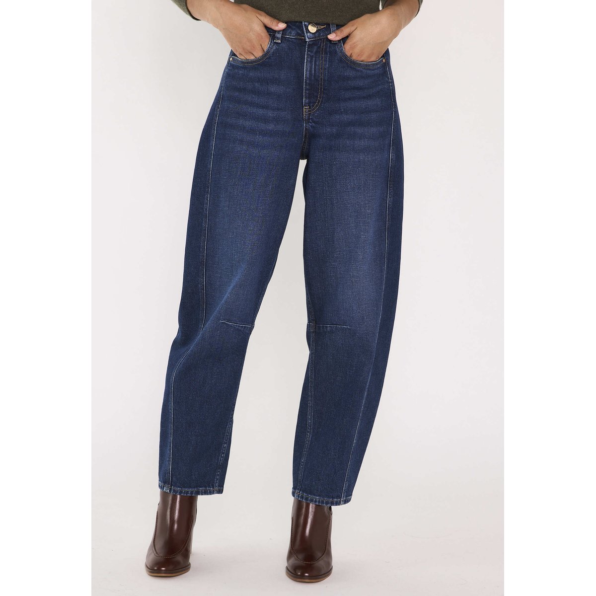 Jean ballon ROBINSON denim brut, Maison 123