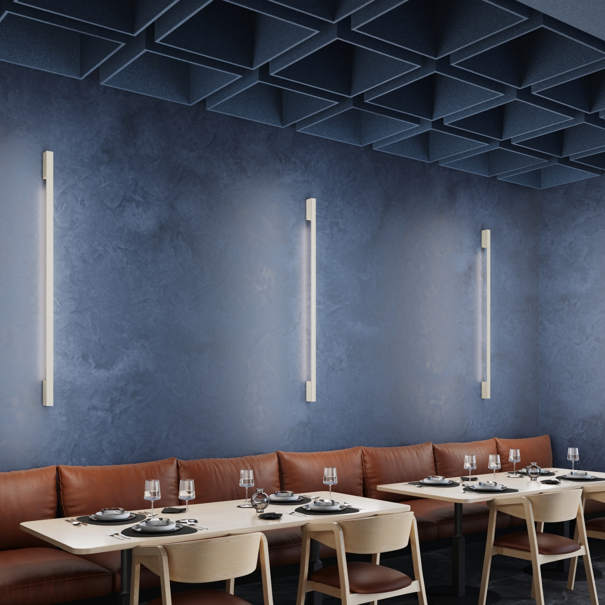 Applique murale Aluminium Beige LED 1 Sappo beige, EDEN