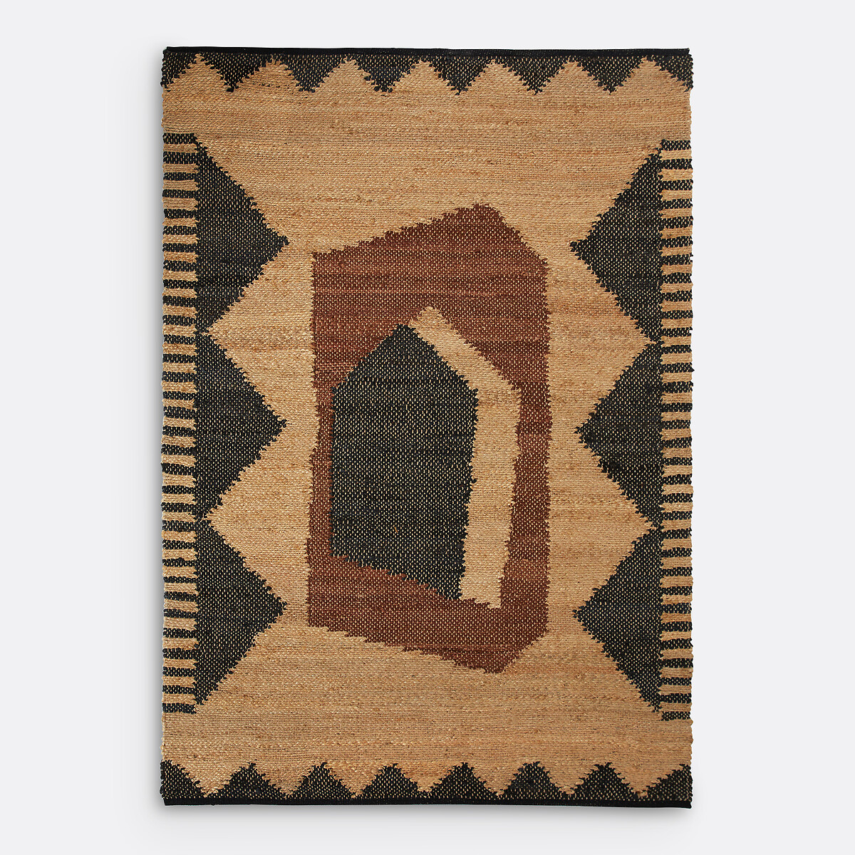 Tapis 93% jute, Euphie multicolore, LA REDOUTE INTERIEURS