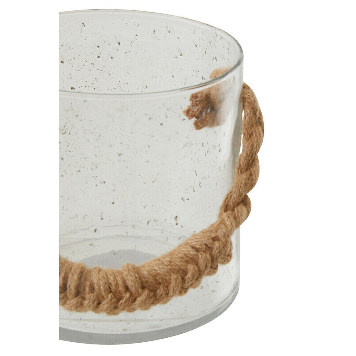 Small Rope Glass Lantern brown , ÉDITÉ