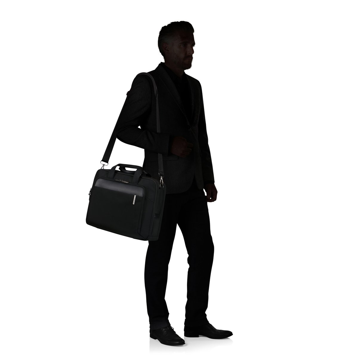 Evosight sacoche ordinateur taille S black, SAMSONITE