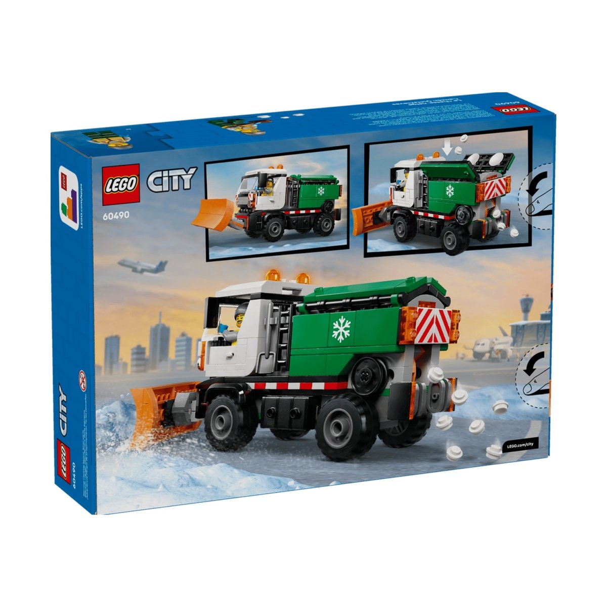 City La déneigeuse multicolore, LEGO