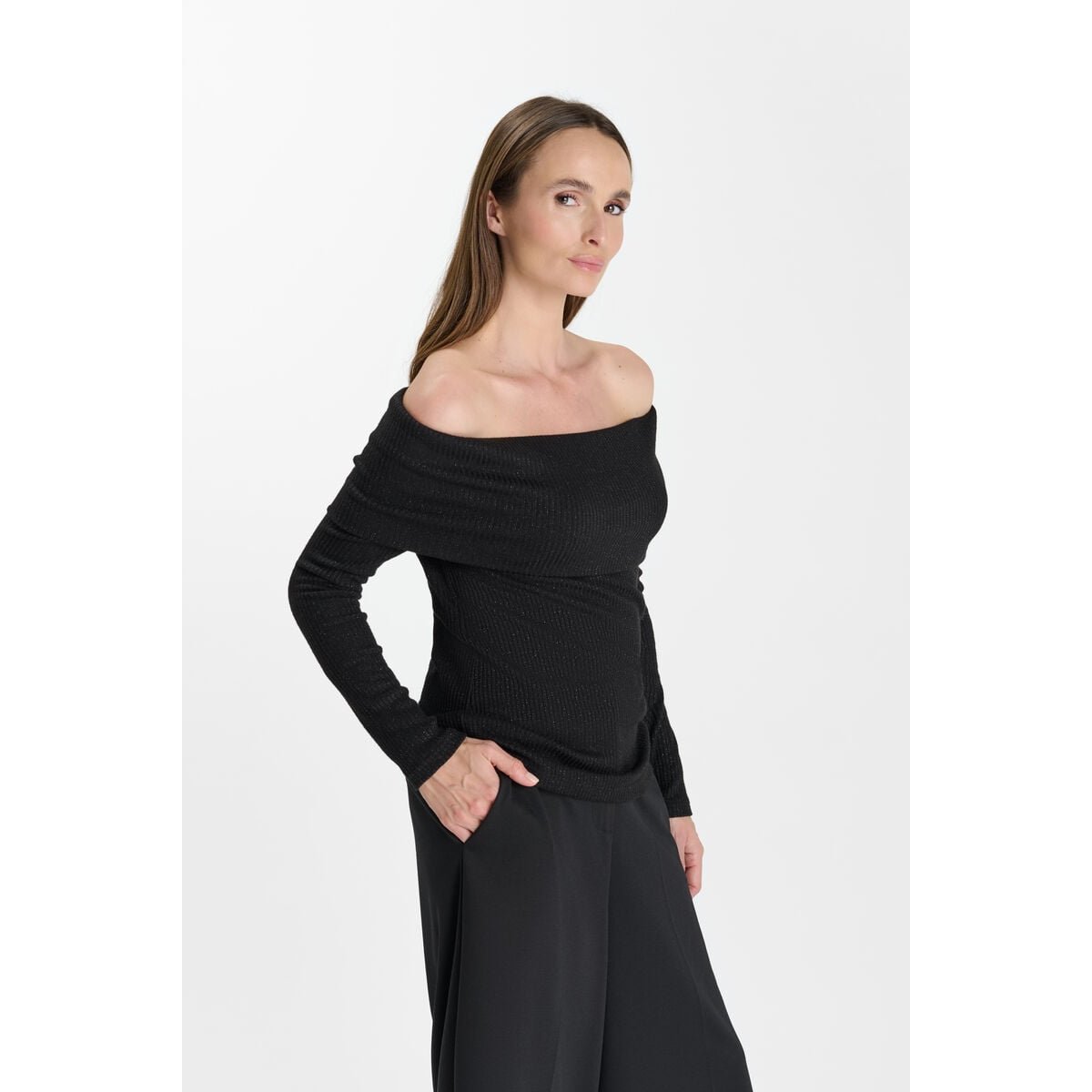 Tee-Shirt TEKLA black, LE TEMPS DES CERISES