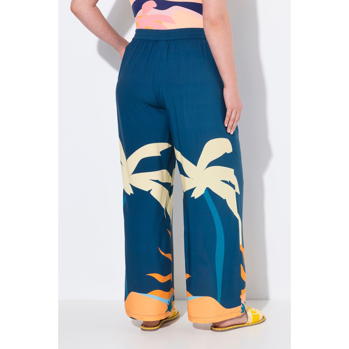Pantalon palazzo marine, ULLA POPKEN