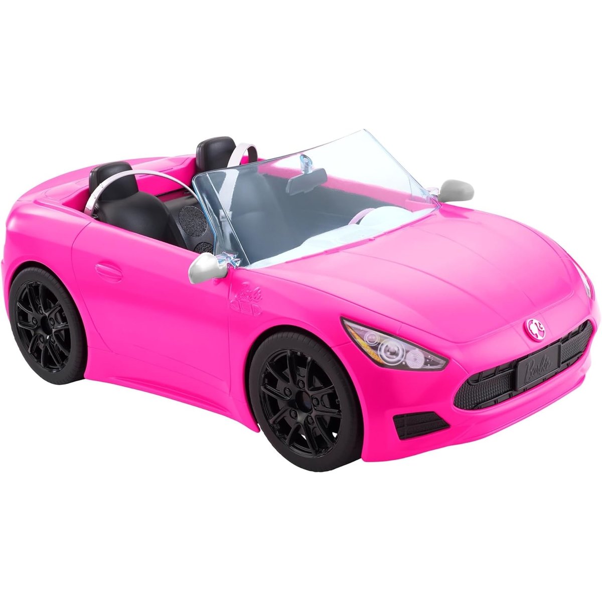 Voiture Cabriolet rose 2 places rose, MATTEL