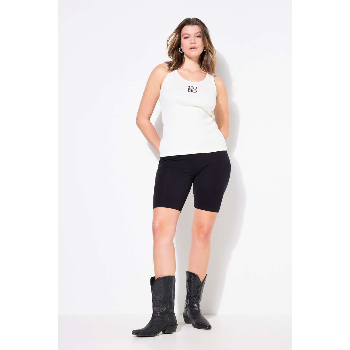 Cyclistes en lot de deux blanc neige, STUDIO UNTOLD