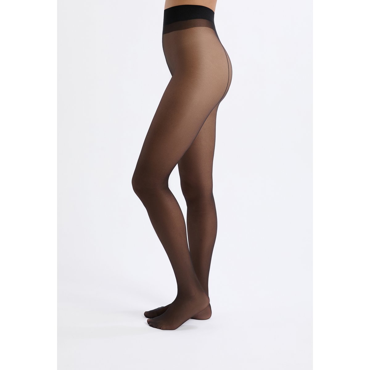 Collant transparent - 15 Deniers 15D COUTURE noir, ETAM
