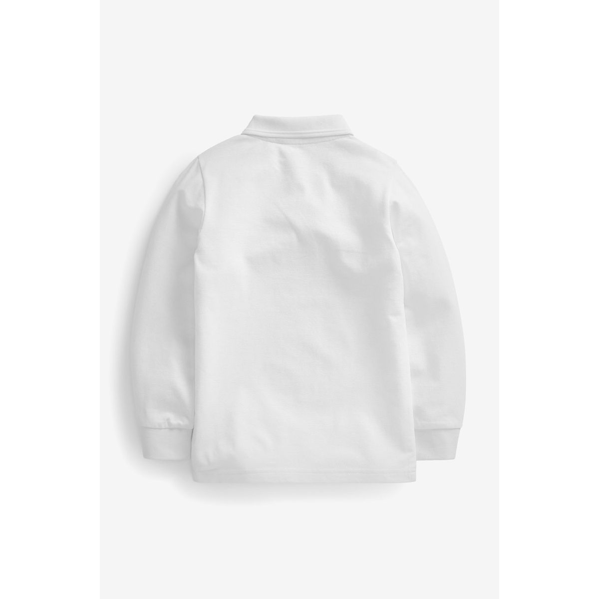 Polos à manches longues, lot de 2 blanc, NEXT