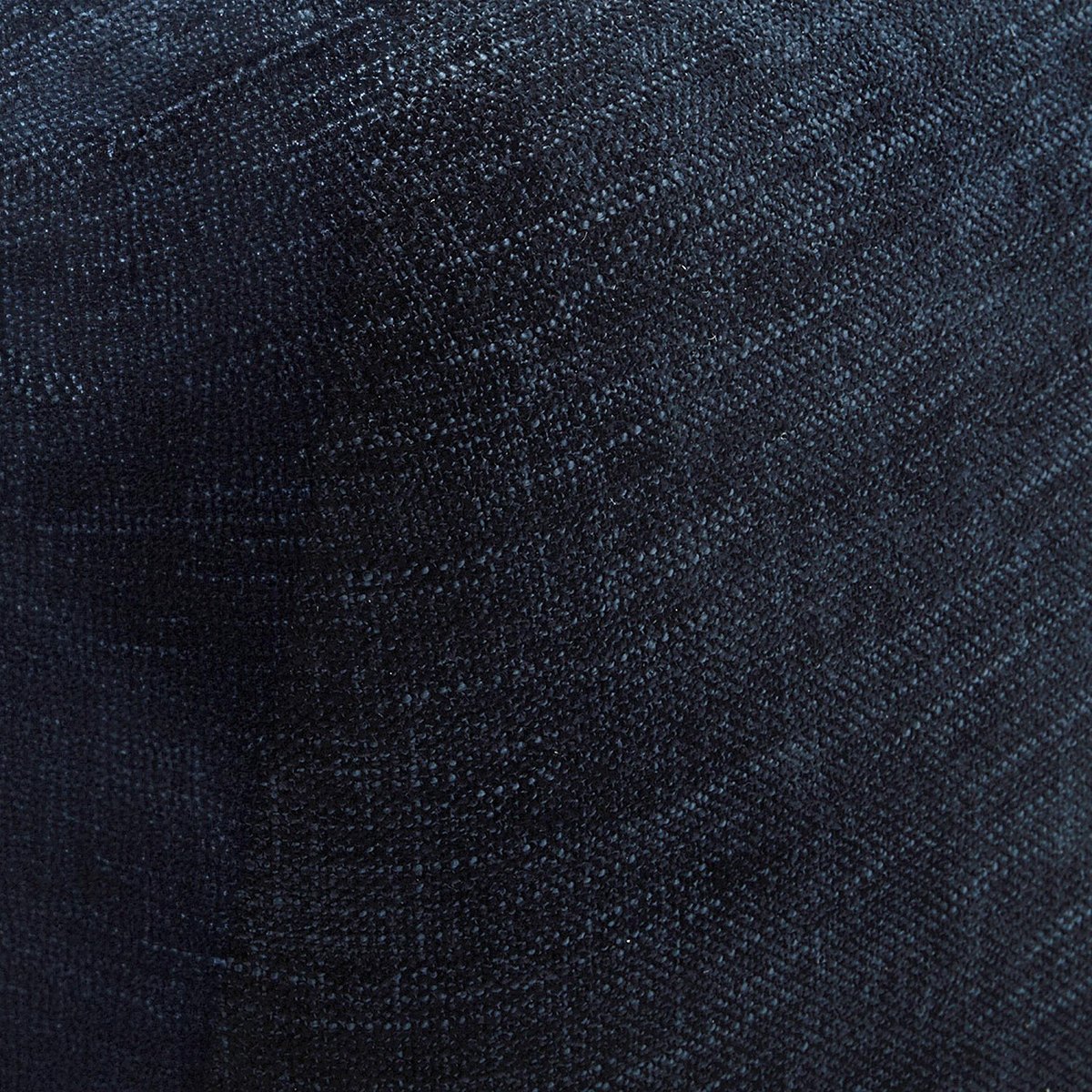 Canapé fixe tissu ORYEL bleu nuit, HABITAT