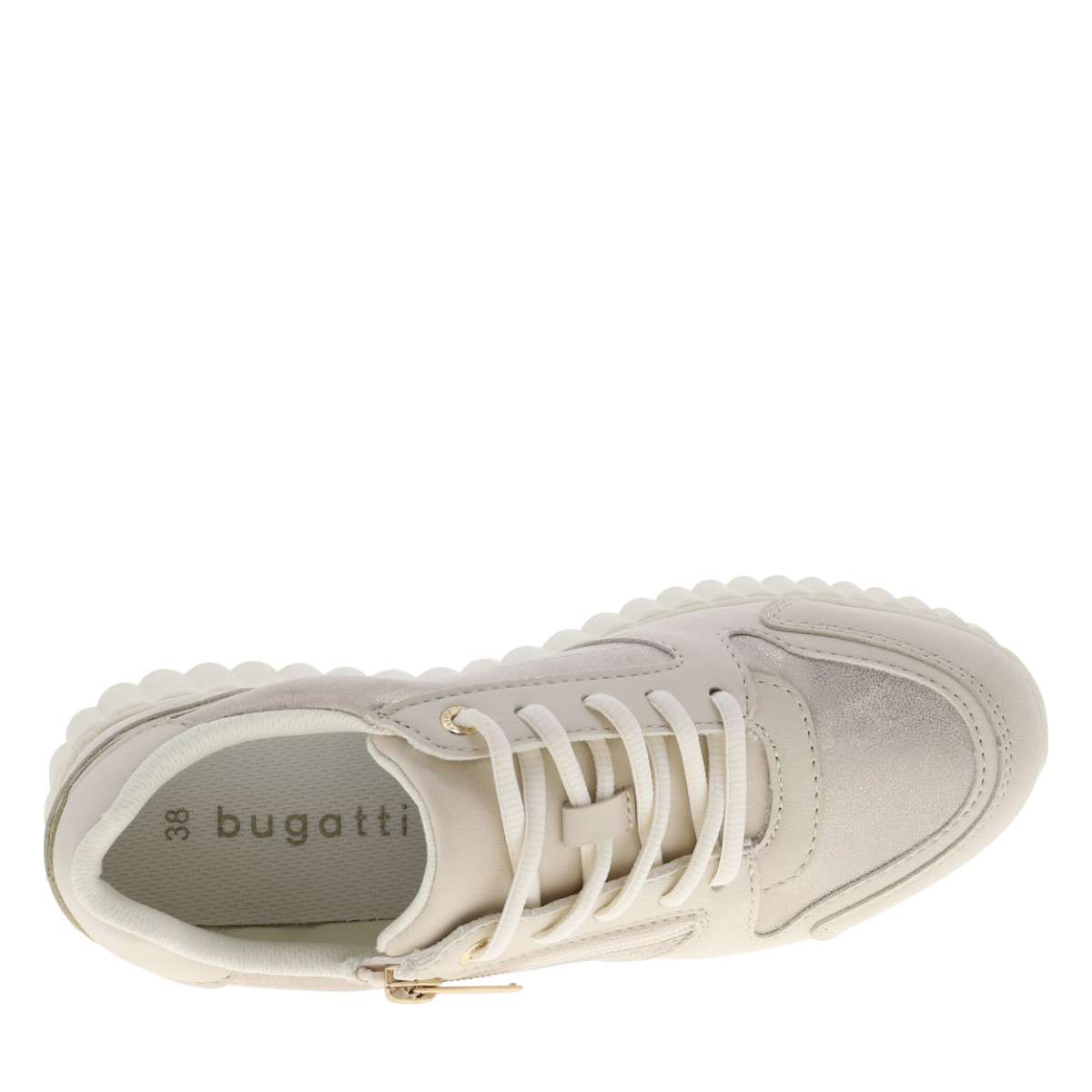 Tennis talon plat gris, BUGATTI