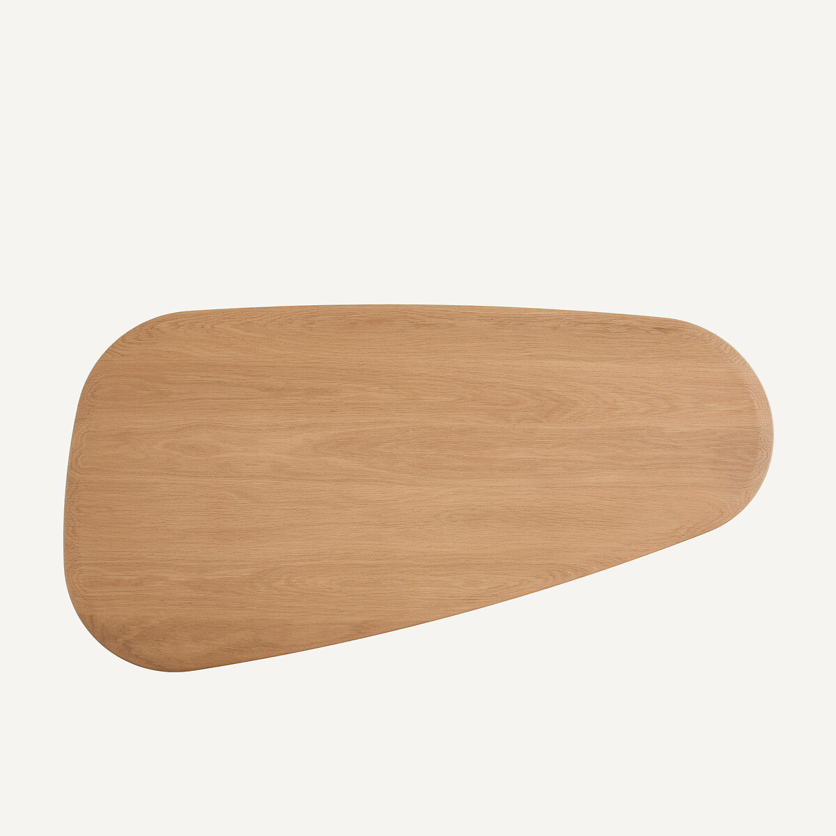 Table basse en chêne, hauteur 30 cm, TRIANGOLO chêne naturel, EMMANUEL GALLINA X AM.PM