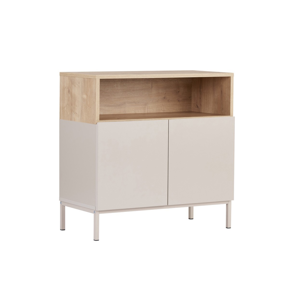 Petit buffet 2 portes 1 niche - OLIVER cashmere, CALICOSY