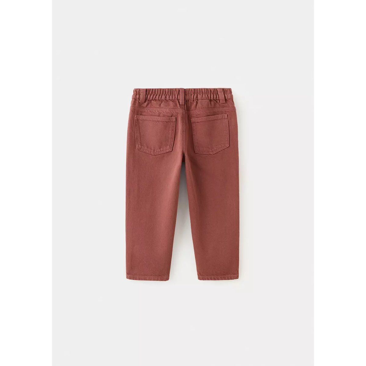 Jean taille élastique lie de vin, MANGO BABY