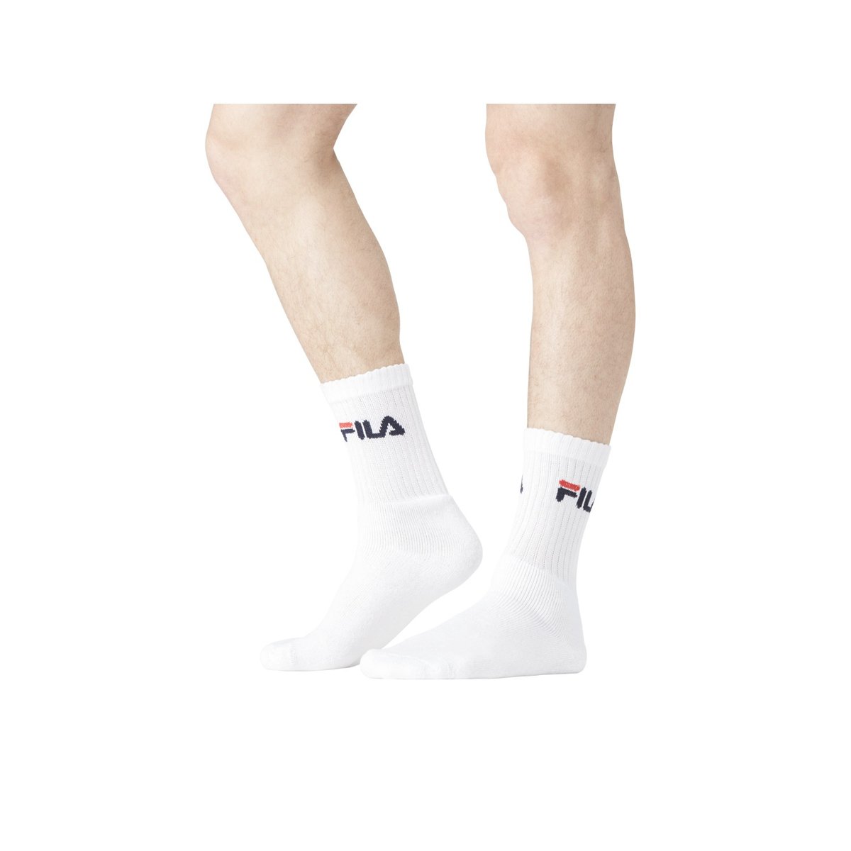 Lot De 12 Paires De Chaussettes Tennis Assorties noir/gris/blanc, FILA
