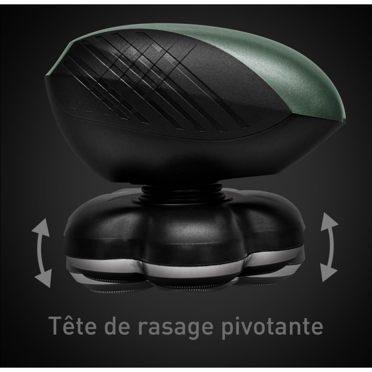 Rasoir pour la tête EHS2 vert, ESSENTIEL B
