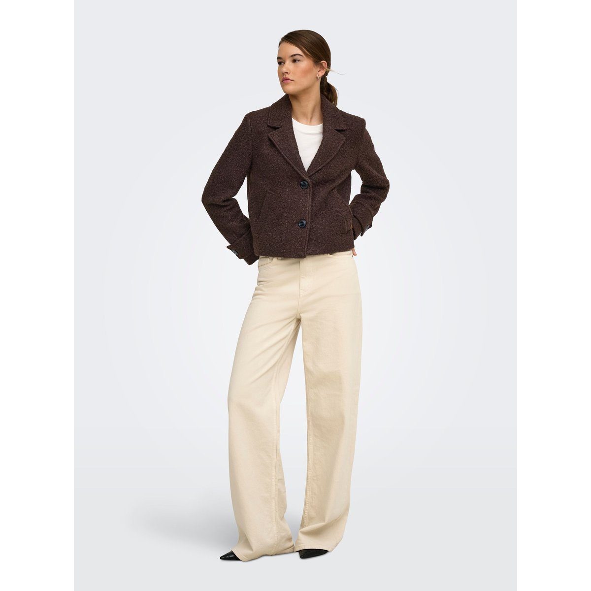 Manteau coffee bean 1, ONLY