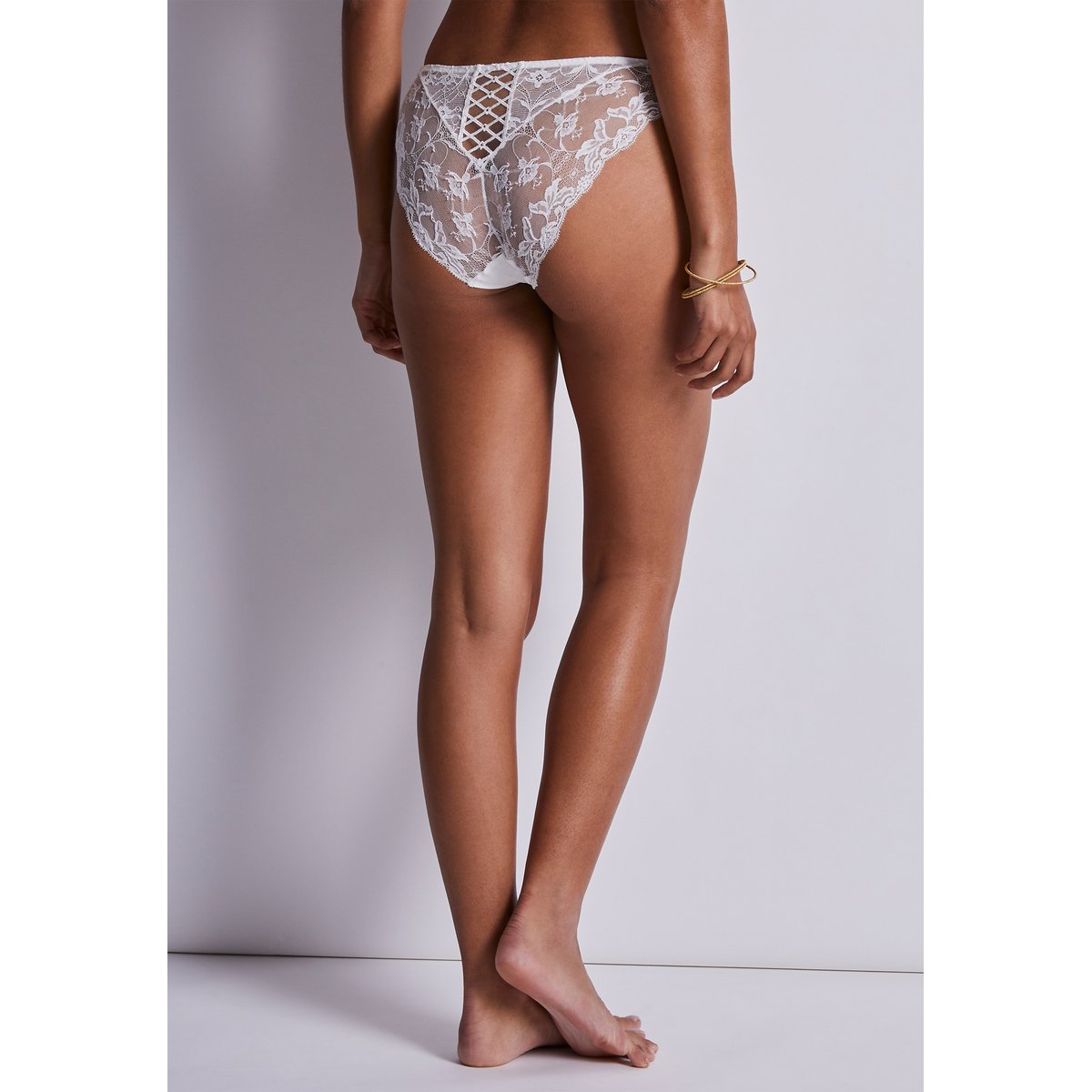 Culotte Italienne Kiss of Love blanc, AUBADE