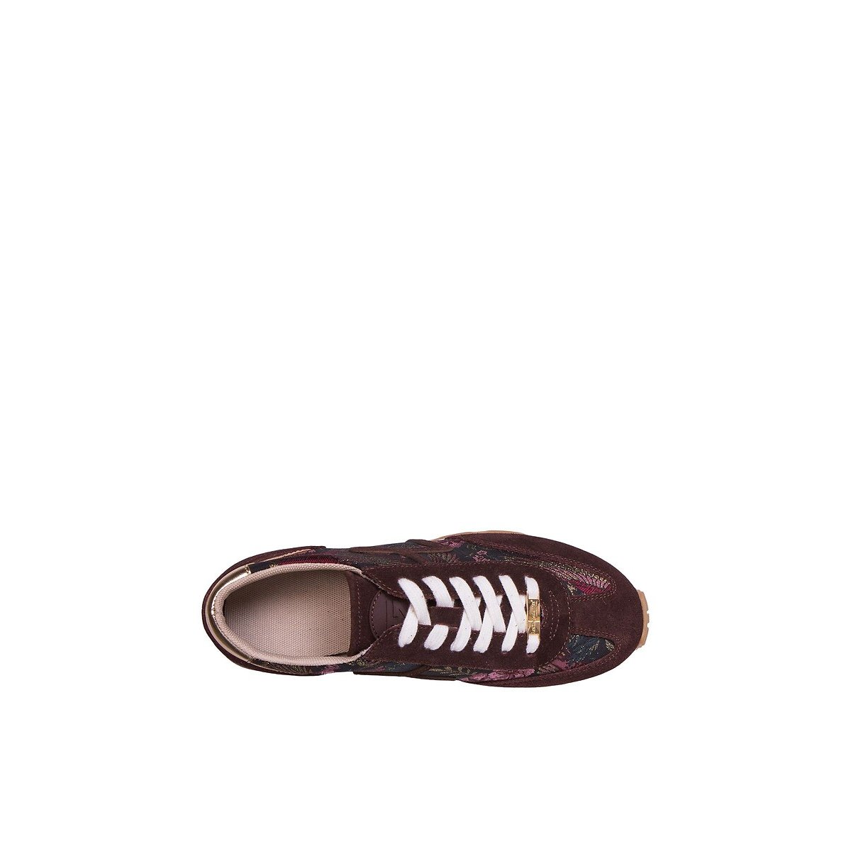 Baskets, double lacets, CHARMY bordeaux, LES TROPEZIENNES PAR M.BELARBI