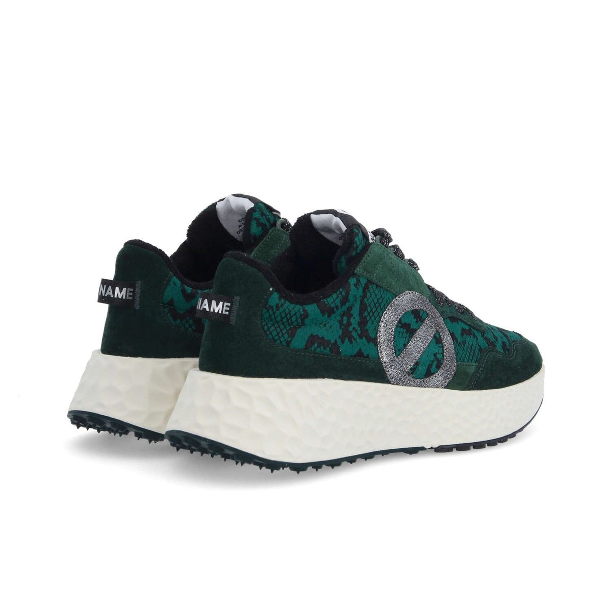 CARTER JOGGER W SNAKE KISS ÉMERAUDE - Collier orné de Cristaux Swarovski® inclus vert, NO NAME
