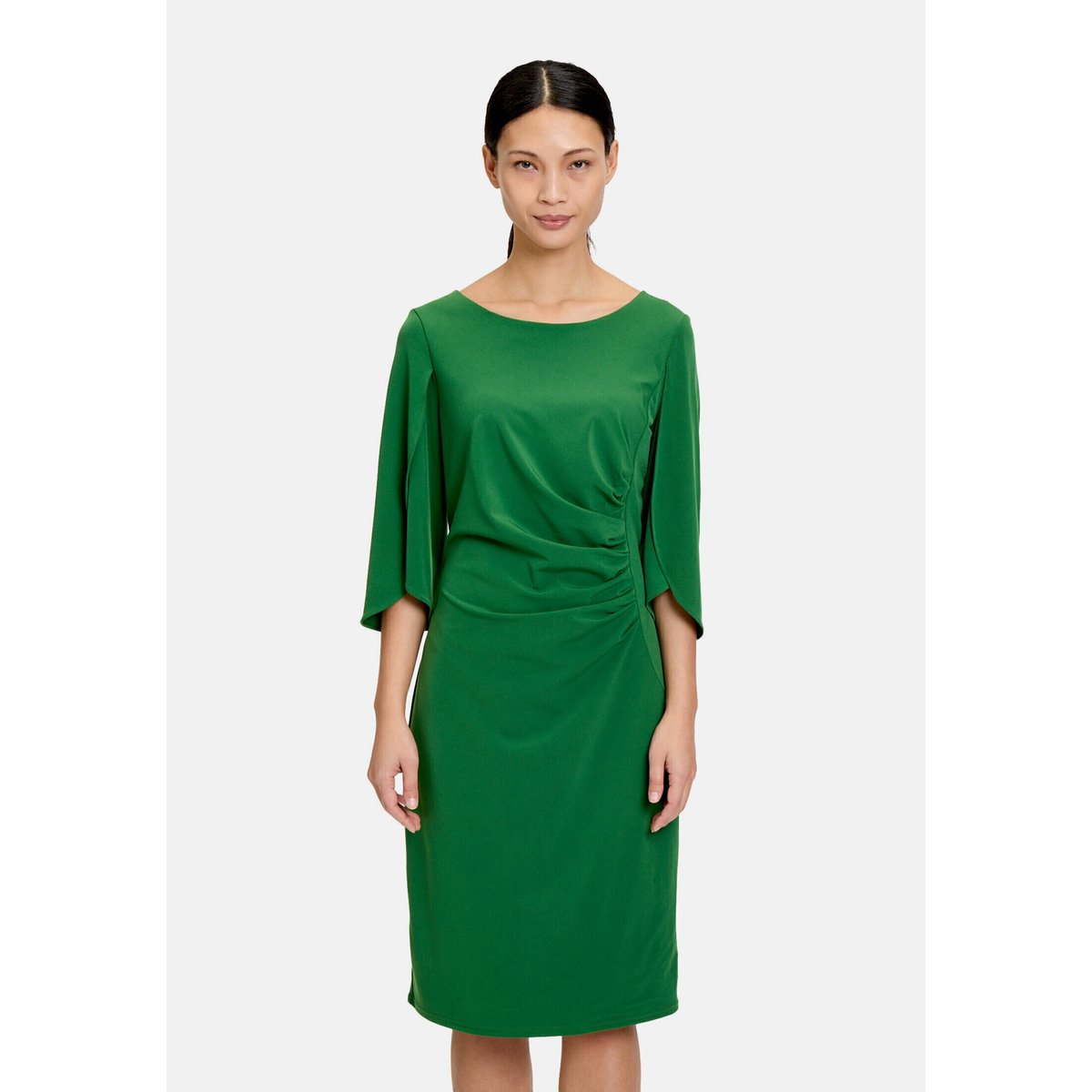 Robe en jersey à manches 3/4 green meadow, VERA MONT