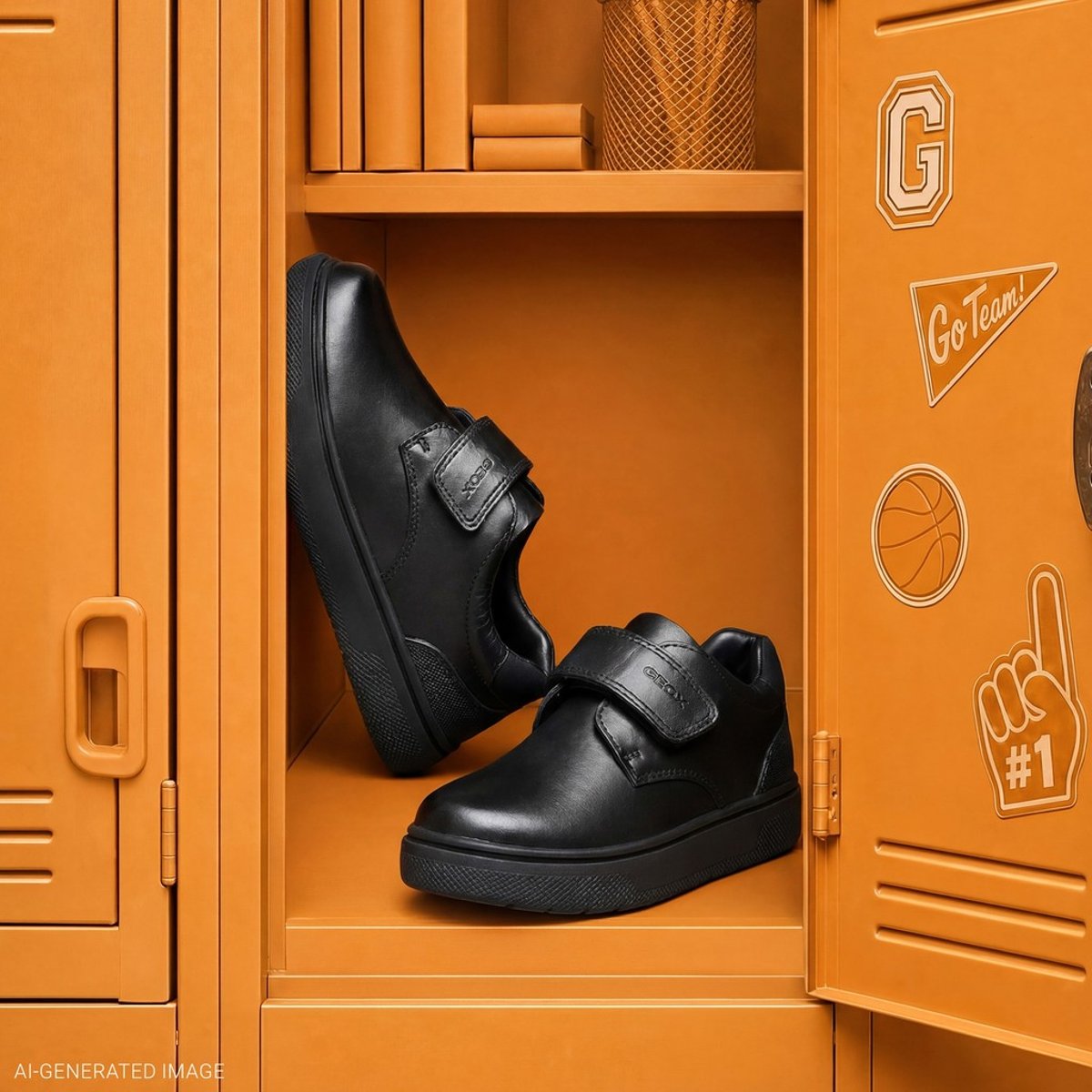 Chaussures Pour Uniforme  J RIDDOCK noir, GEOX