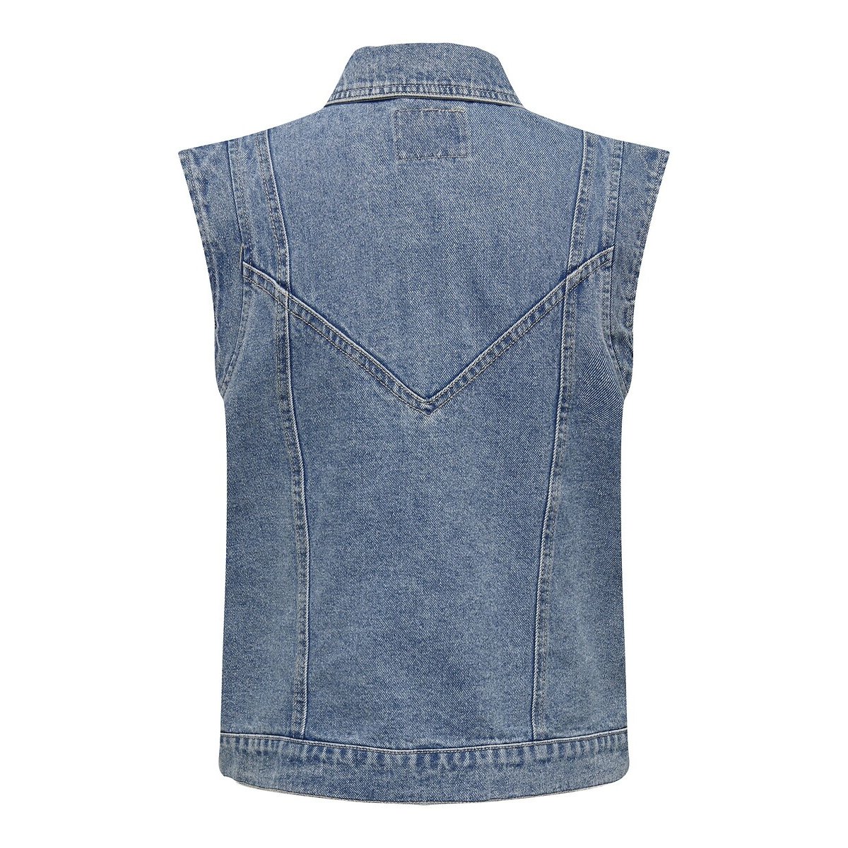Veste en jean sans manches medium blue, ONLY