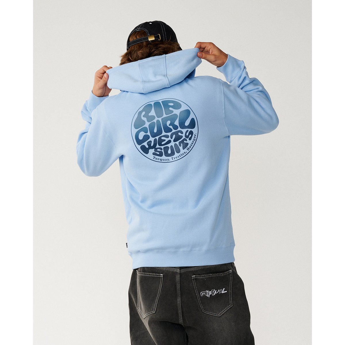 WETTIE Passage ICON ZIP Thru blue bell, RIP CURL