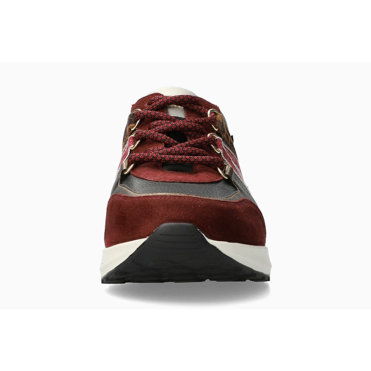Baskets en cuir KALYA rouge foncé 5150, MEPHISTO