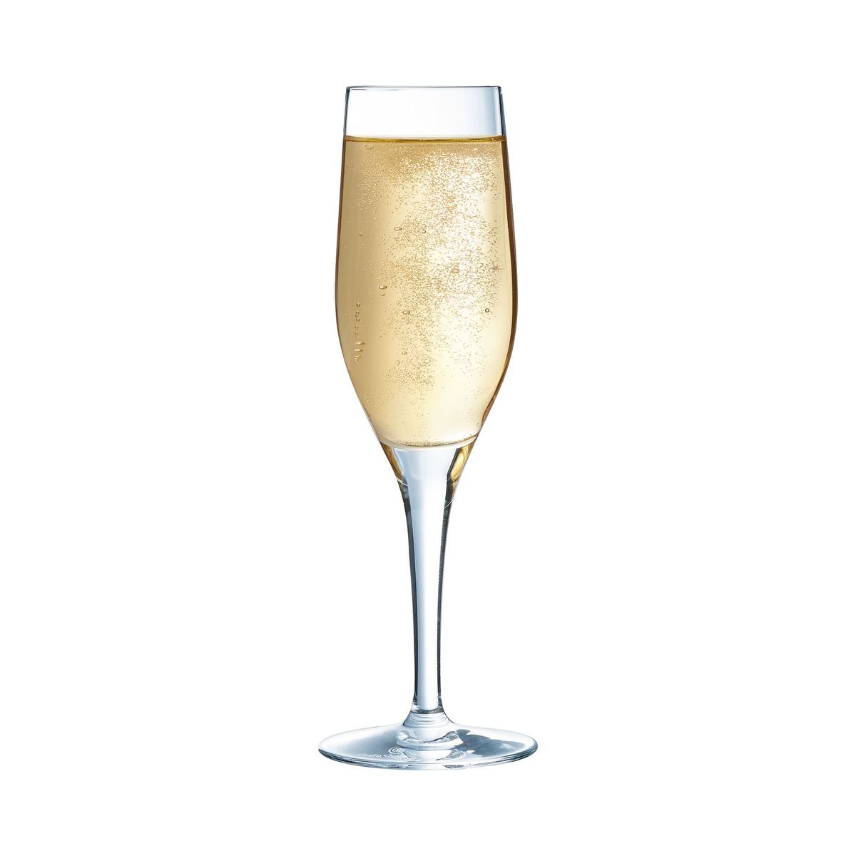Lot de 6 flûtes à champagne cristallin 19.5cl, Sensation Exalt transparent, CHEF&SOMMELIER