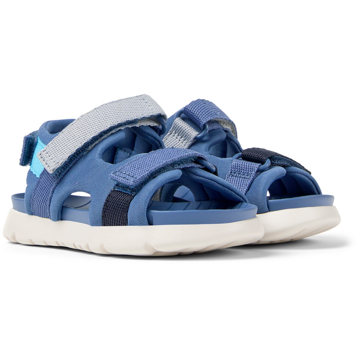 Sandales Cuir ORUGA TWINS bleu moyen, CAMPER