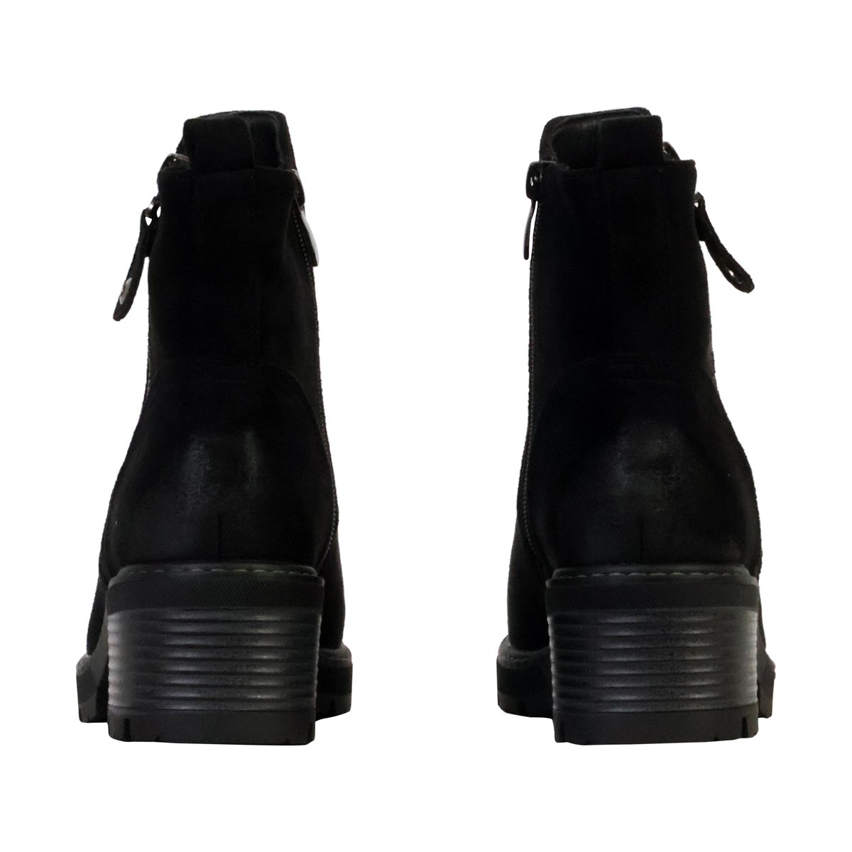 Bottines à Zip noir, THE DIVINE FACTORY