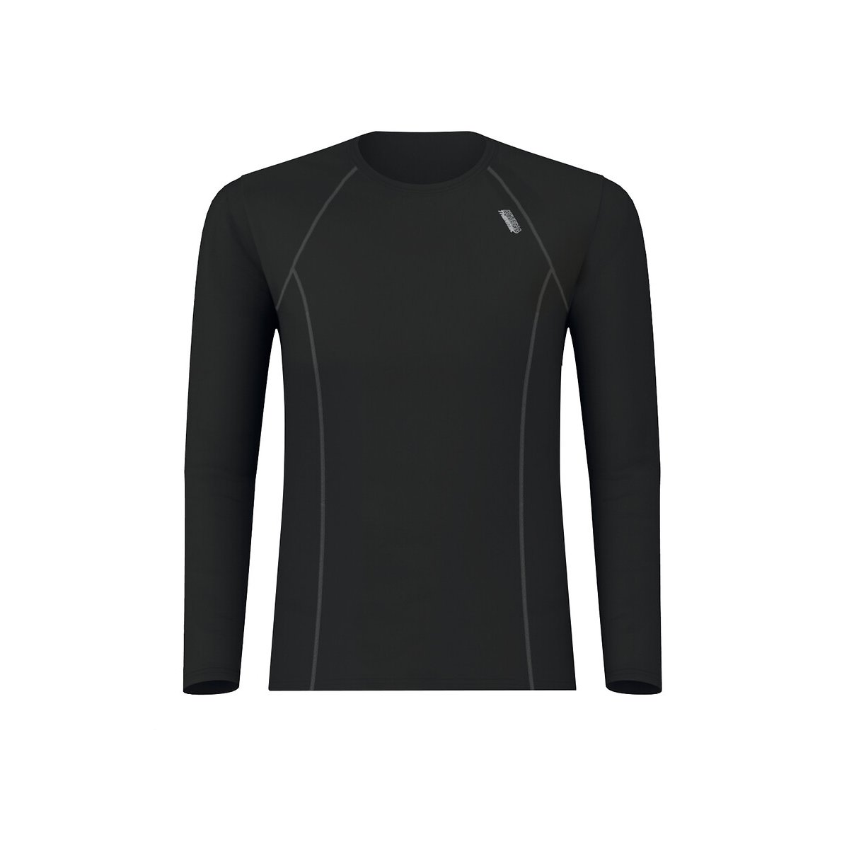 T-shirt manches longues, Thermik noir, ATHENA