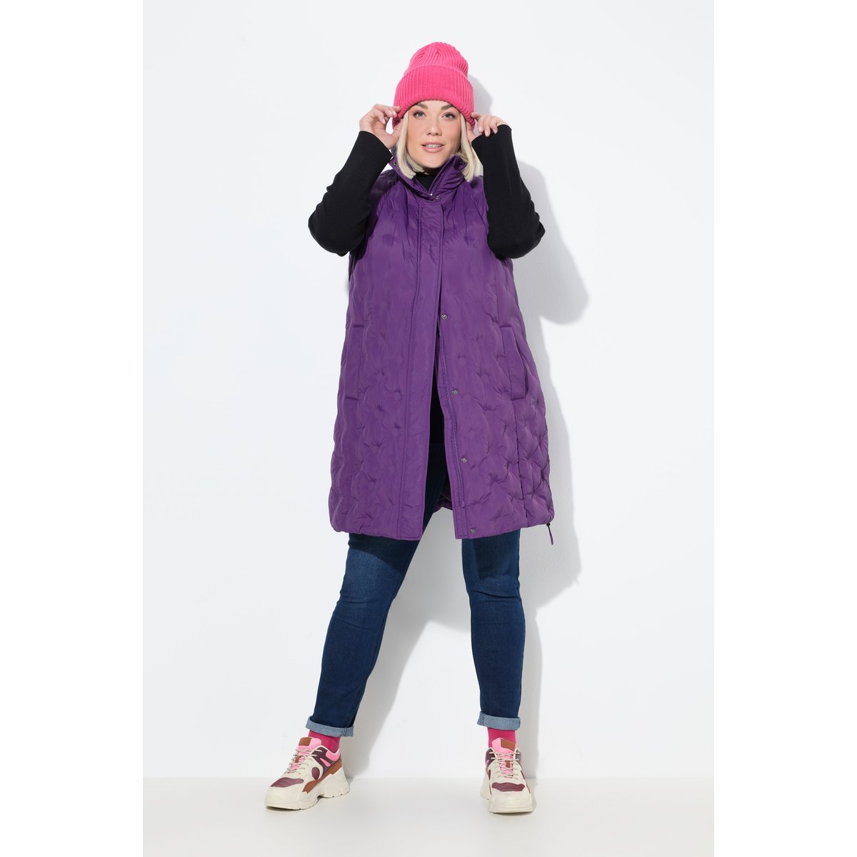 Veste matelassée sans manches HYPRAR violet, ULLA POPKEN