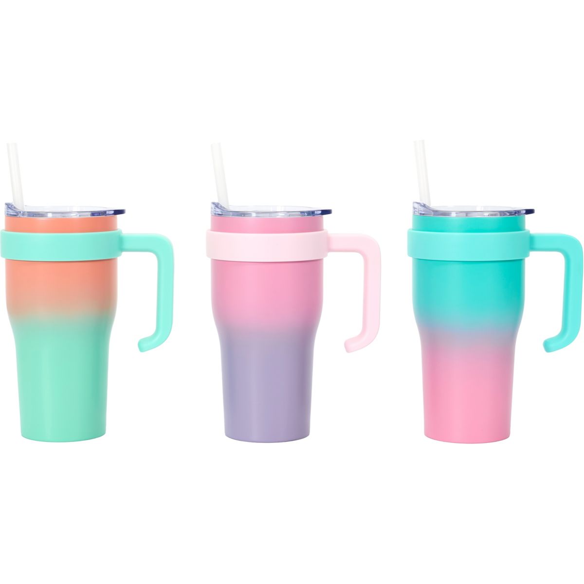 Mug isotherme mini miami tie and dye 600ml multicolore couleur unique, COOK CONCEPT