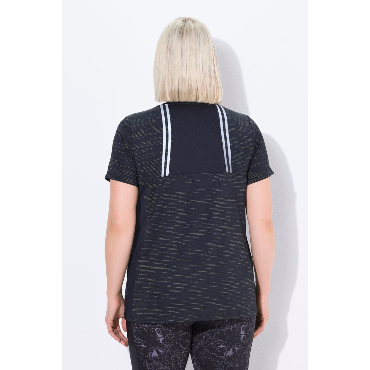 T-shirt technique noir, ULLA POPKEN