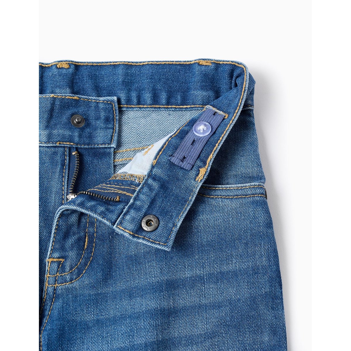 Jean Coupe Droite bleu, ZIPPY