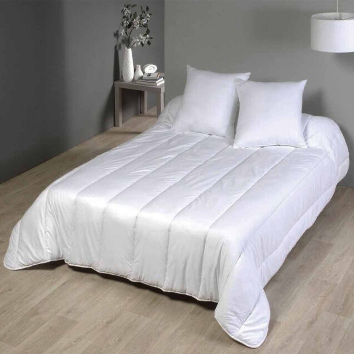 Couette blanche toutes saisons Made in France blanc, EDEN