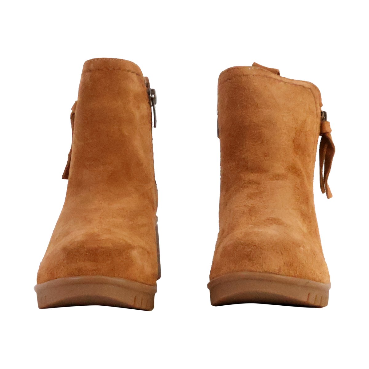 Basket Montante Cuir Alénoa camel, THE DIVINE FACTORY