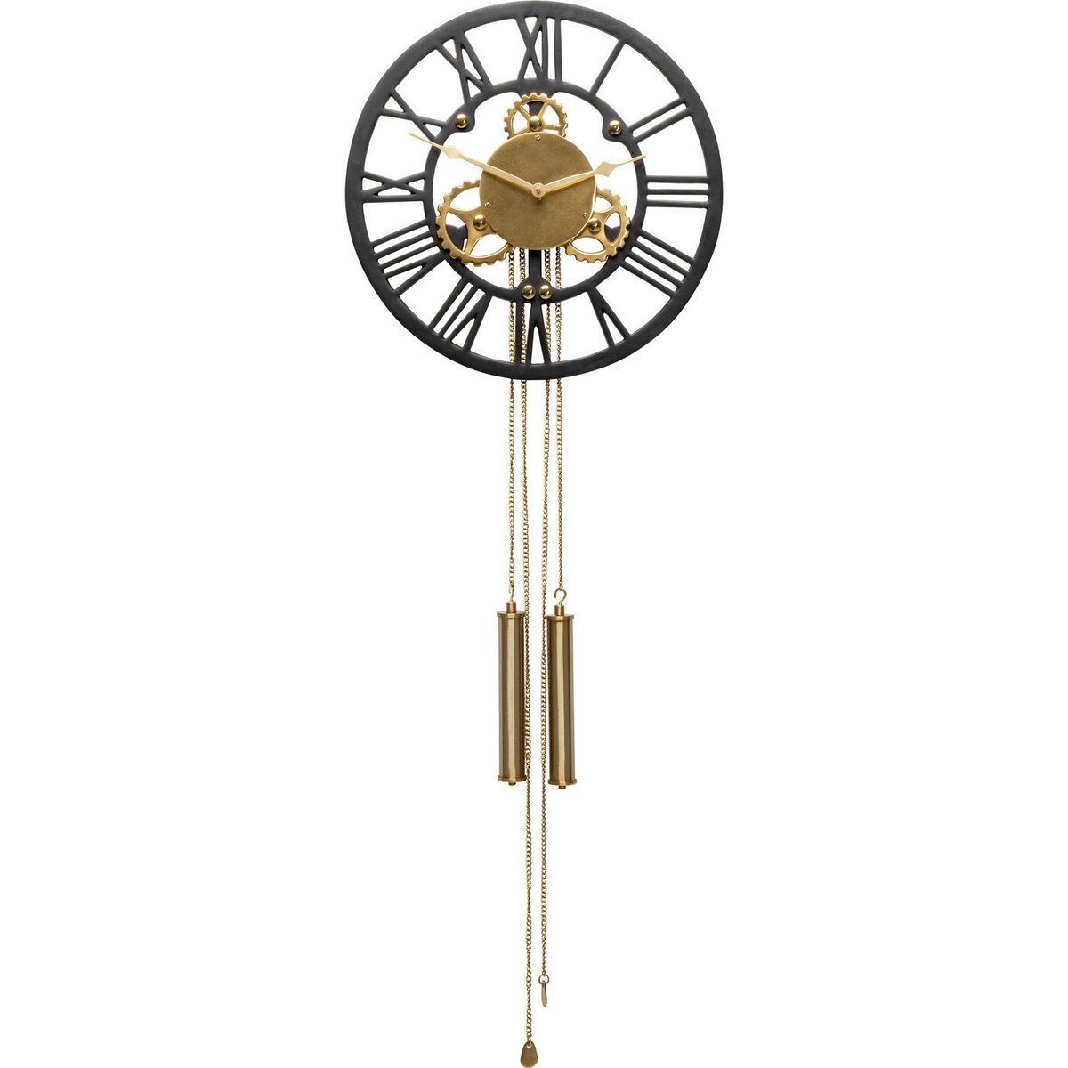 Horloge murale, CLOCKWORK or, KARE DESIGN