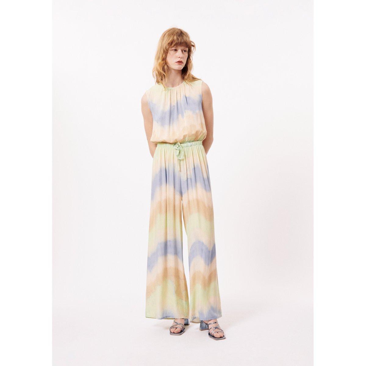 Pantalons col roulé PARINA tie-dye, FRNCH