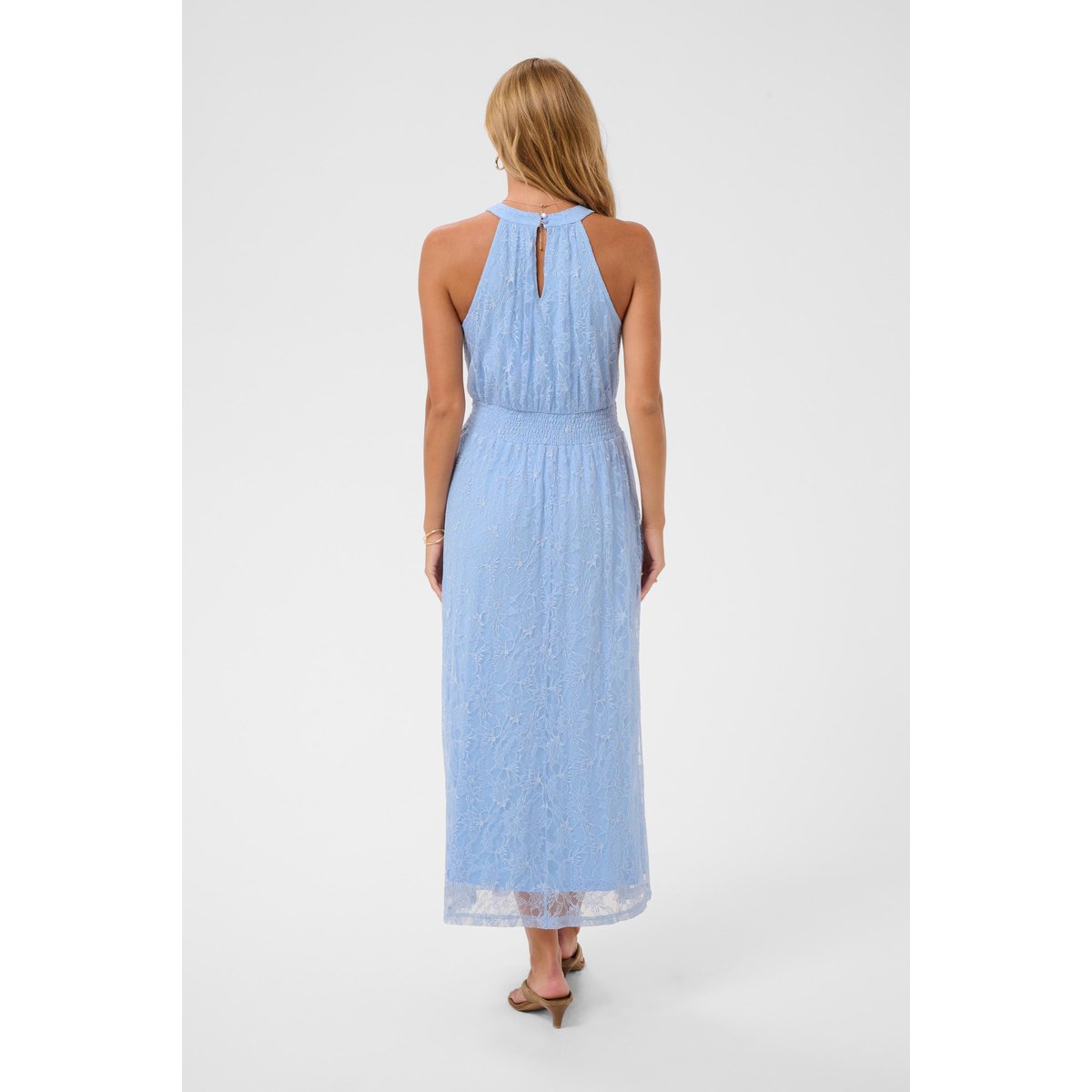 Robe bleu powder blue, CREAM