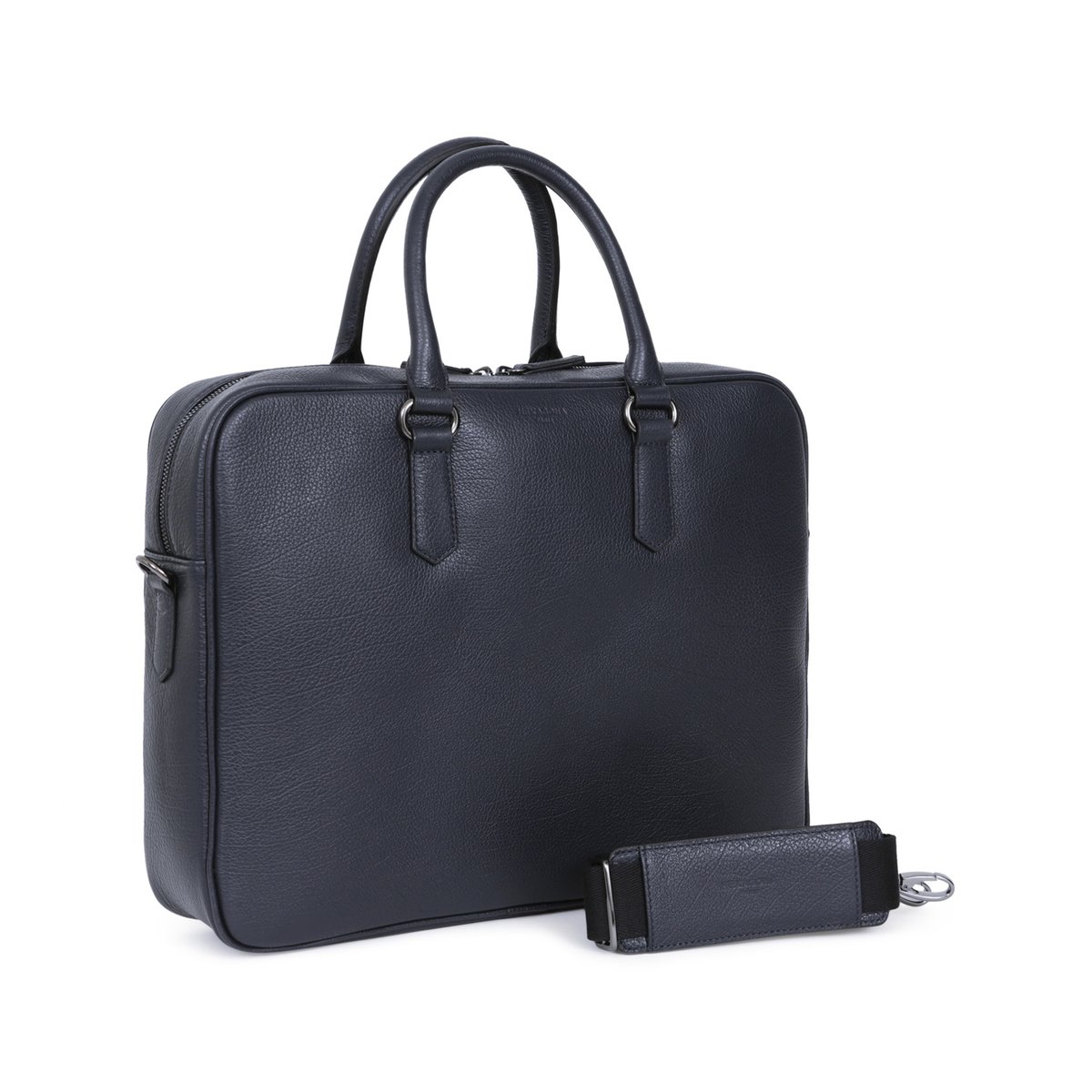 Porte-documents - 13" & A4  ENCORE bleu marine, HEXAGONA