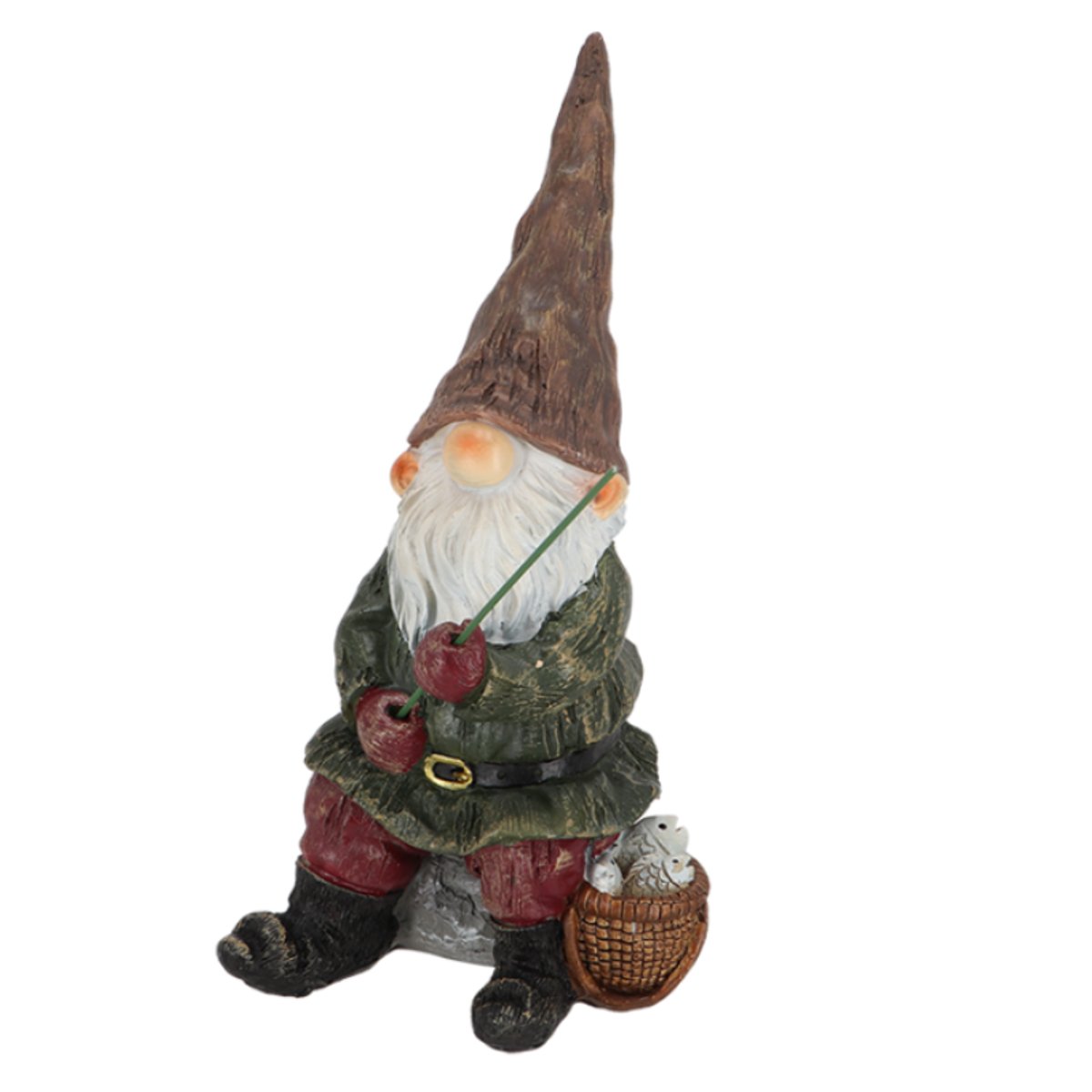 Nain de jardin pécheur 26cm multicolour, ESSCHERT DESIGN