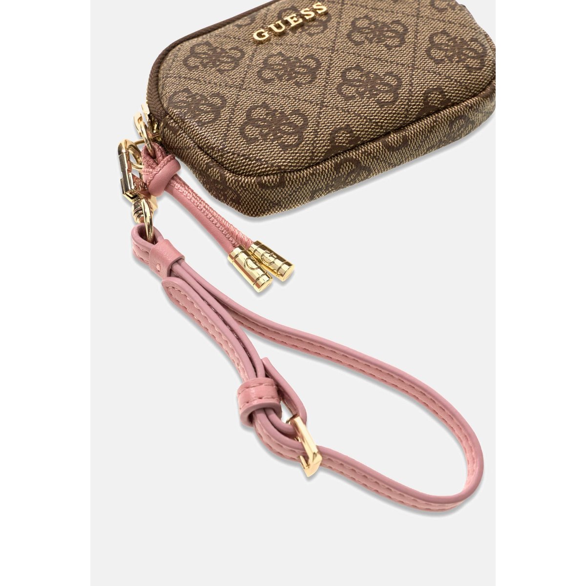 Ensemble Étui À Passeport Et Portefeuille beige, GUESS
