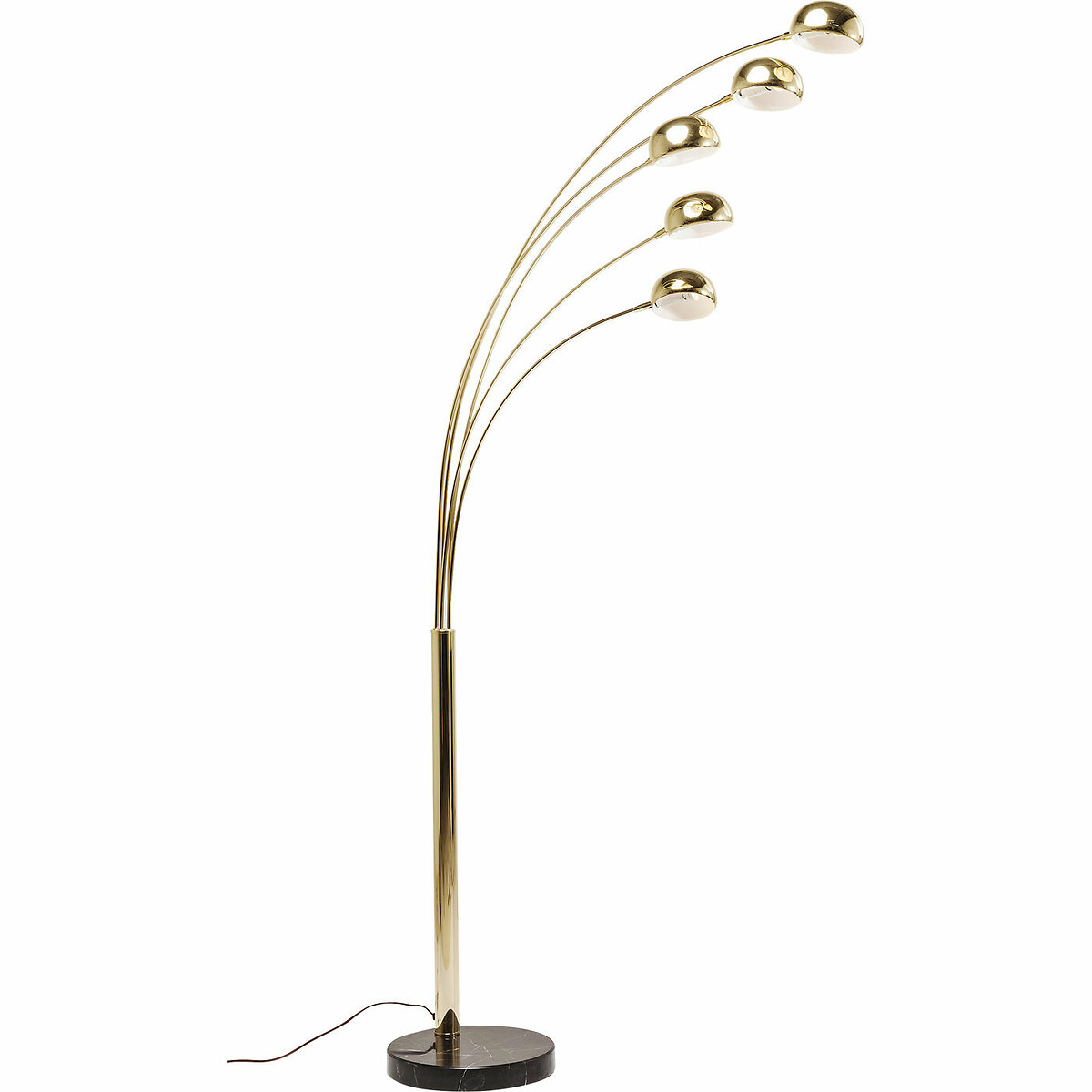 Lampadaire Five Fingers laiton doré, KARE DESIGN