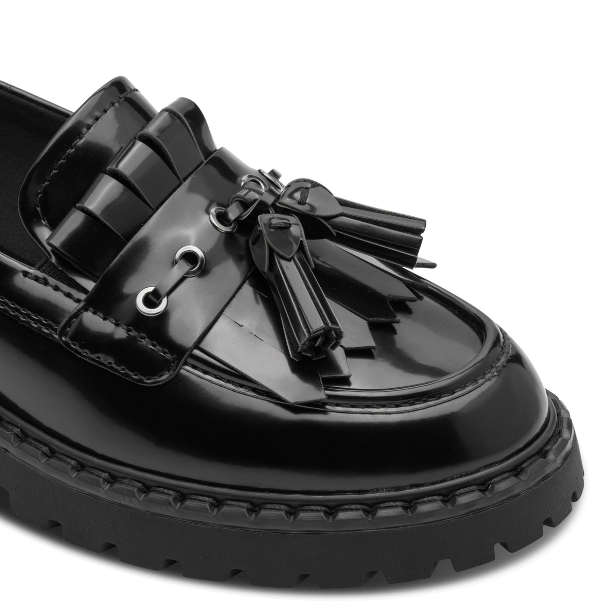 Slipper à talon noir, TAMARIS
