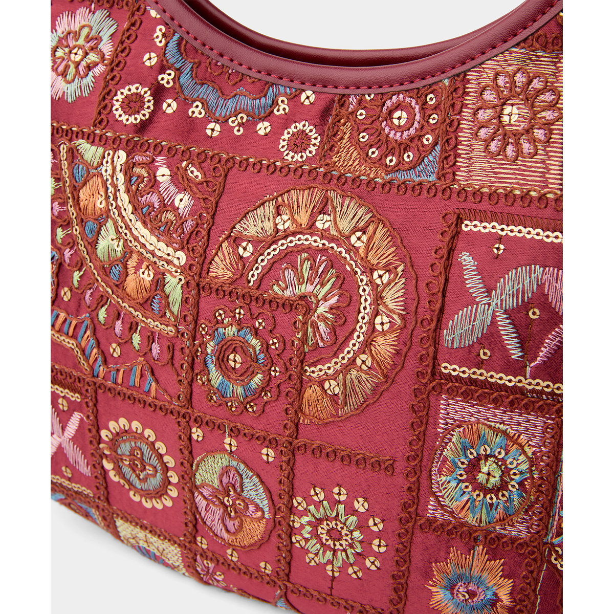 Sac Parfait à Empiècements marron, JOE BROWNS