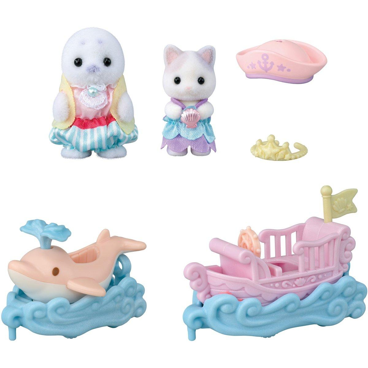 05820 Le petit train de la mer couleur unique, SYLVANIAN FAMILIES